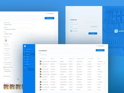 Usterka - Web application for hotels development hotels managament mobile app product design ui uiux ux web app