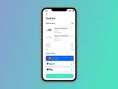 Daily UI #002 - Checkout form dailyui design ui ux