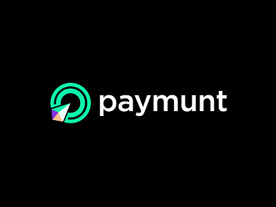 Paymunt logo concept for a Mobile cash app company advertising bank brand identity branding cash crypto ecommerce finance fintech investment logo nft paper plane payment rocket tech tourism travels vector visual identity