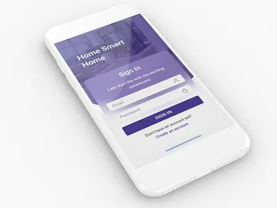 Smart Home Login 1 animation design flat ui ux