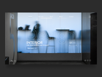 INTERIOR DESIGN. Website ui/ux concept branding concept design interior ui ux web web design