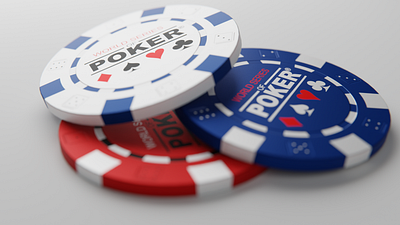 Poker chips 3d 3d art 3d modeling aruba blender3d design drpixels gameart illustration