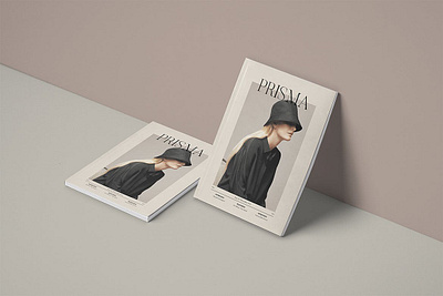 Prisma Magazine 3d animation branding catalog clean design graphic design illustration indesign logo magazine motion graphics print printable template ui