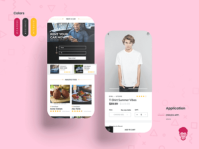 Service App. design illustration mobile ui ux