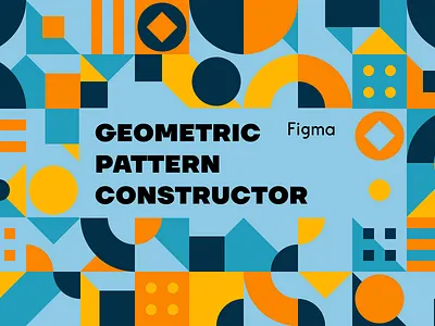 Geometric Seamless Pattern Constructor abstract branding constructor figma geometric illustration pattern pattern constructor vector