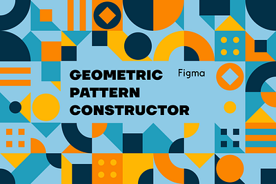 Geometric Seamless Pattern Constructor abstract branding constructor figma geometric illustration pattern pattern constructor vector