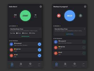 Weightlifting App design fit fitness google lift lifting nike progression rebook sport ui ux weight weights