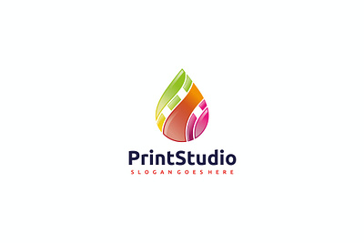 Colorful Drop Logo 3d 3d letter abstract animation branding colorful concept creative design graphic design illustration logo motion graphics ui vector vector logo