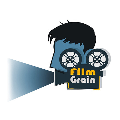 FILM GRAIN LOGO DESIGNING graphic design logo