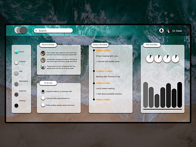 Doctor's Planner design ui ux