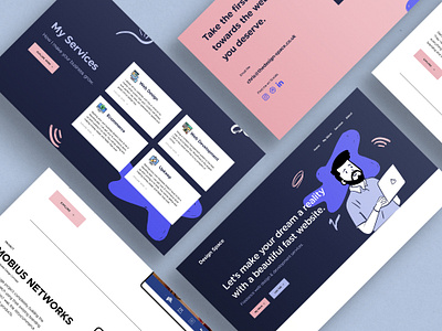 Design Space branding design figma page portfolio ui ux webdesign website websitedesign