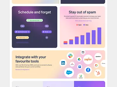 Bump design product design saas ui ux web app web design