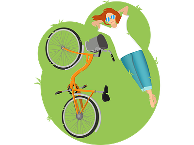 Serenity illustration vector