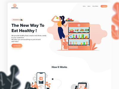 POWR-FULL Website Design design graphic design illustration owento ui ux webdesign website