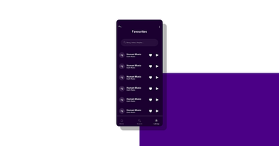#DailyUI 044 app daily ui daily ui 044 design favorites favourites figma graphic design illustration spotify ui ux