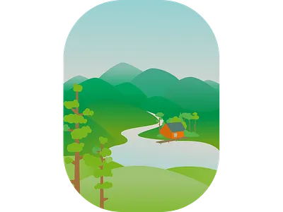 Wiew illustration vector