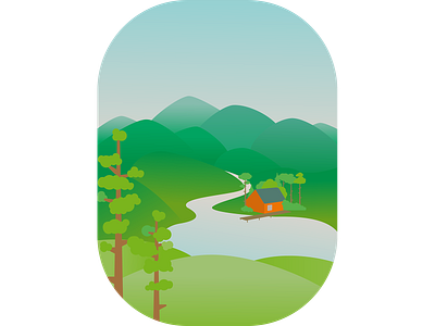 Wiew illustration vector