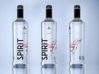 SPIRIT vodka art branding design illustration packaging vodka