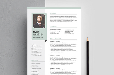 Resume/CV doc resume