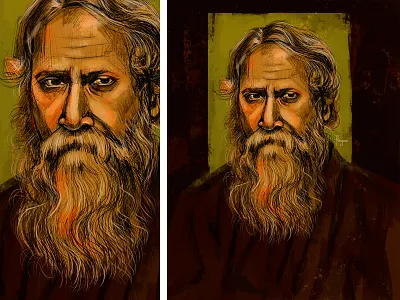 Portrait art character design digital painting digitalart draw illustration portrait rabindronath