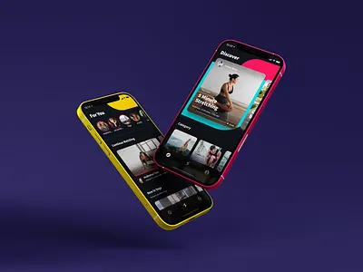 Fitness App app discover feed fitness iphone stories video workout