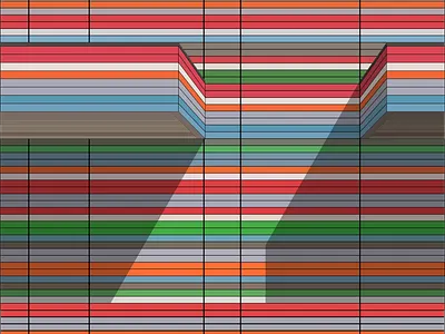 Color Wall art design graphic design illustration realism