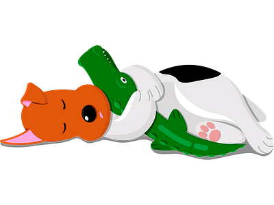 Foxterrier illustration vector