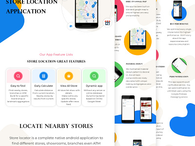 Phone Application Landing page