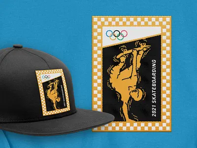 Weekly Warmup - Olympics badge clothing design dribbbleweeklywarmup embroidery fashion graphic design illustration logo patch