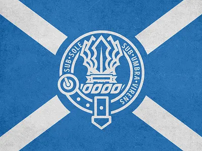 Clan Irvine of Aberdeenshire, Scotland adobe illustrator adobe photoshop badge blue branding clan crest flag heraldry illustrator irvine line art logo photoshop scotland vector white