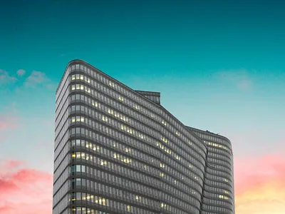 Building in Vienna 3d architecture design graphic design illustration