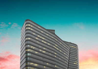 Building in Vienna 3d architecture design graphic design illustration