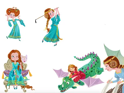 Children's book illustration illustration