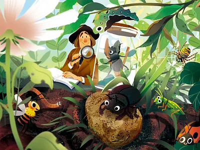 Children's book illustrations