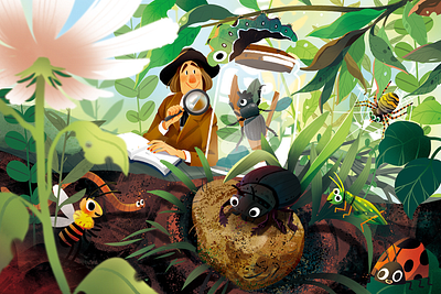 Children's book illustrations