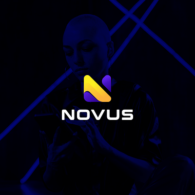 Novus app applications apps branding colorful design icon illustration logo modern monogram nletter nlogo ui ux