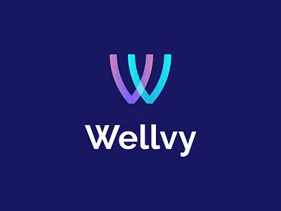 Welly branding colorfull logo design icon identity illustration logo logo concept logo design idea logo idea minimal modern logo modern logo idea unique logo vector well welllogo wellvy wellvy logo wellvy modern logo