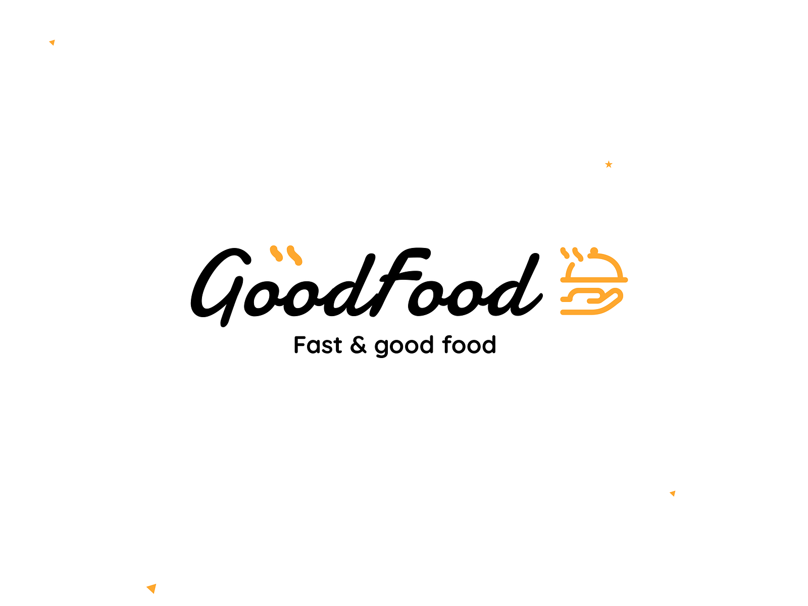 Good Food 🍲 Logo Design! by Bittu on Dribbble