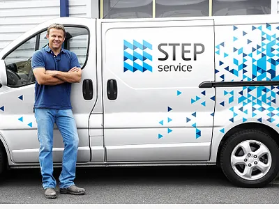 Car branding for the company auto branding design ford graphic design illustration logo logoped logotype mark russia symbol ui