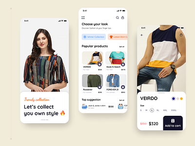 E Commerce App e commerce app design fashion app mobile app design ui ui design ux ux design