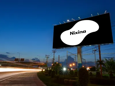 Nixina Billboard - Billboard Banner banner billboard billboard design brand logo branding business billboard business card design graphic design logo minimalist banner