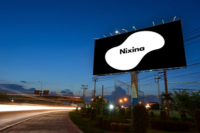 Nixina Billboard - Billboard Banner banner billboard billboard design brand logo branding business billboard business card design graphic design logo minimalist banner