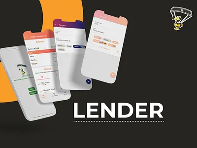 Lender android design development ios ui