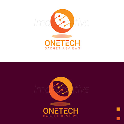 ONE TECH Logo Design brand logo branding design flat graphic design logo minimal professional tech