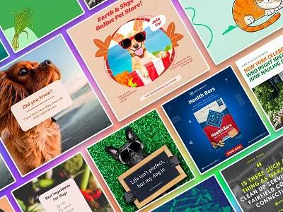 Earth&Skye® - Social Media Marketing Template agency banner branding design design inspiration illustration smm social media socialmedia socialmediabanner vector