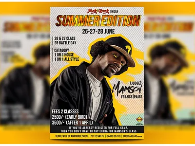 Dance Workshop Flyer Design dance flyer dance poster dance workshop dance workshop flyer design flyer design group dance flyer illustration photoshop