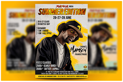 Dance Workshop Flyer Design dance flyer dance poster dance workshop dance workshop flyer design flyer design group dance flyer illustration photoshop