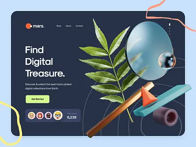 NFT Store - Loop Animation 3d animation branding design free freebie graphic design logo loop motion graphics slider ui ux web