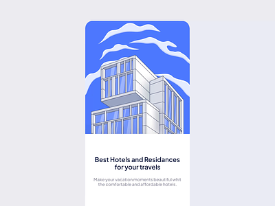 Hotelify - Mobile App app application design figma get start hotel hotel app illustration log in logo mobile motion motion design sign up ui ui motion uidesign ux