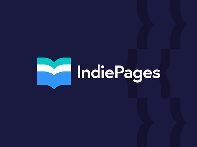 📖 IndiePages alternative book logo books brand brand identity design branding breakfastbrief brief icon indie logo logo challenge logo icon logomark logomark design monogram page pages